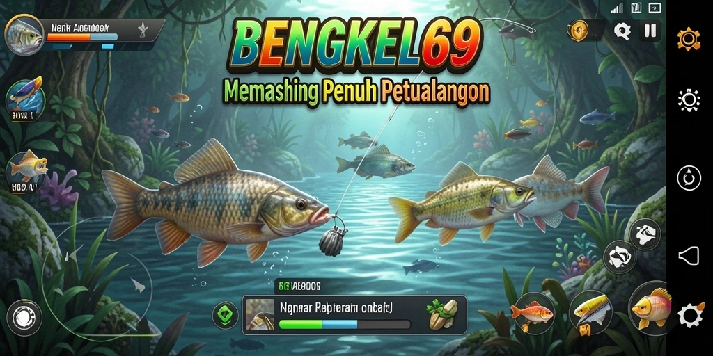Tangkapan besar dalam aksi gameplay BENGKEL69 yang mendebarkan.