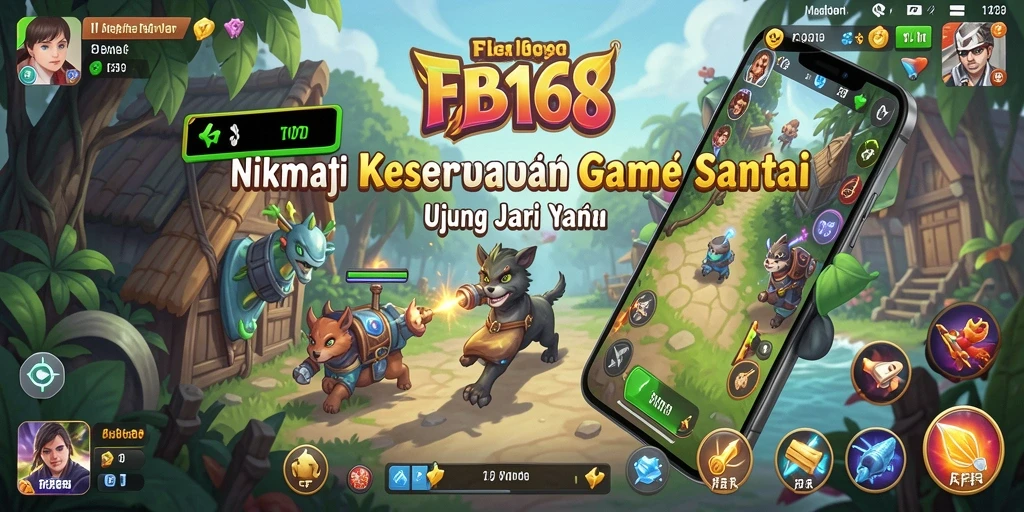 Tampilan menarik dari gameplay FB168 yang seru dan menghibur.