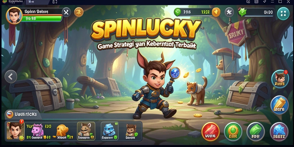 Gameplay SPINLUCKY yang menegangkan dan penuh strategi.